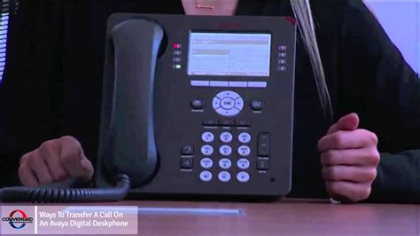 How to Transfer a Call on an Avaya Phone - YouTube
