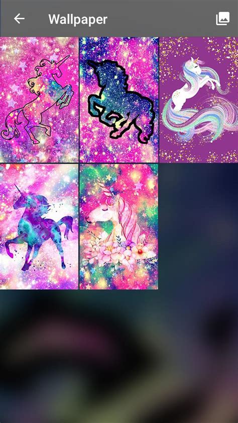 Unicorn Galaxy Wallpaper Girls Screenlock Apk For Android Download