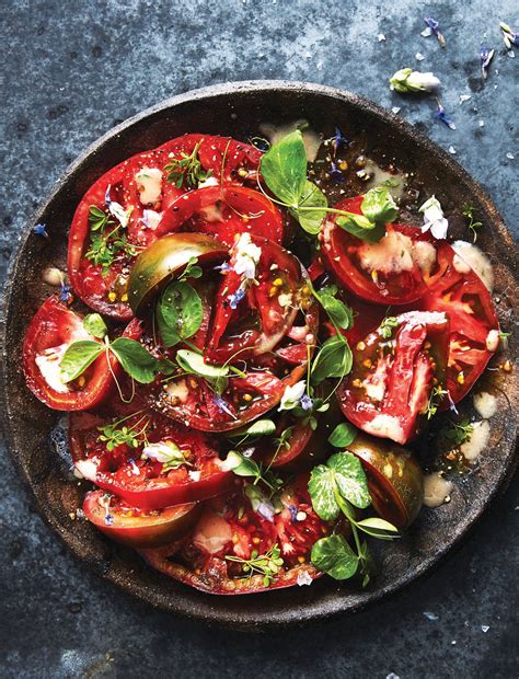 Heirloom Tomato Salad Edible Nashville