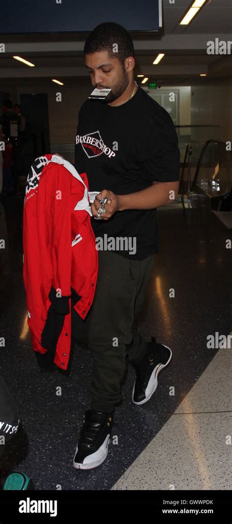 Ice Cubes Son Oshea Jackson Jr Arrives At Los Angeles International