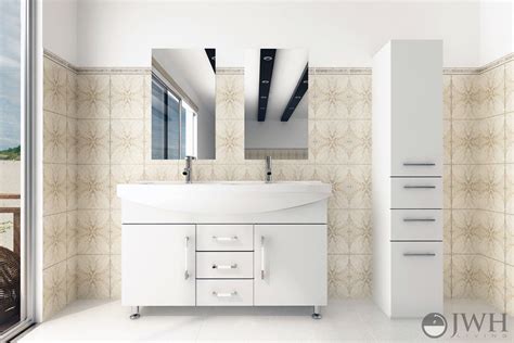 48 Celine Double Sink Vanity White