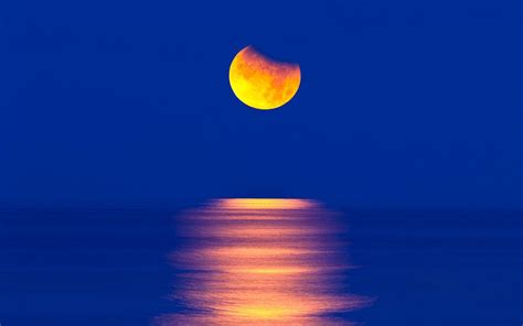 Yellow Moon Wallpapers Top Free Yellow Moon Backgrounds Wallpaperaccess
