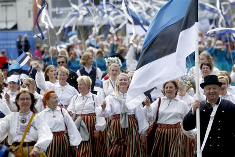 Photo Estonia Celebrates Song And Dance Festival Baltic News Network