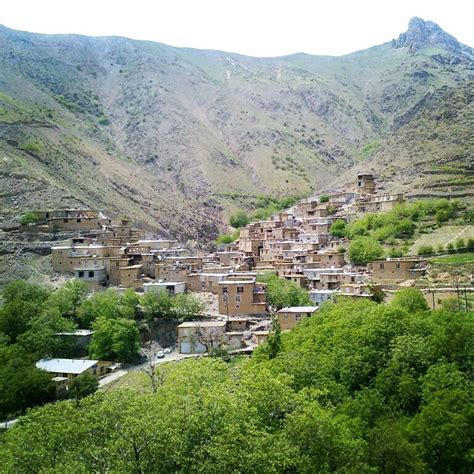 The Beautiful Kurdish Village Of Galin In The Province Kurdistan Iran