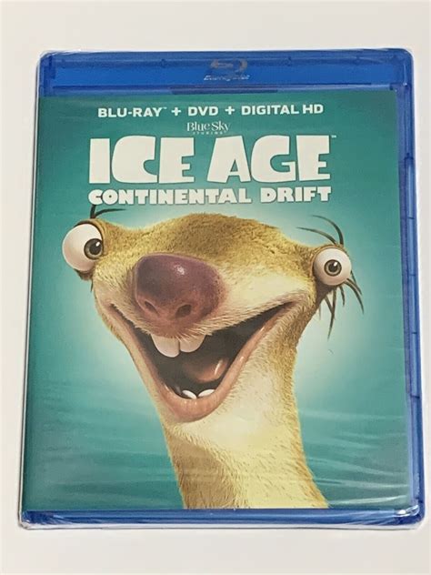 Ice Age Continental Drift Blue Ray Dvd Ebay