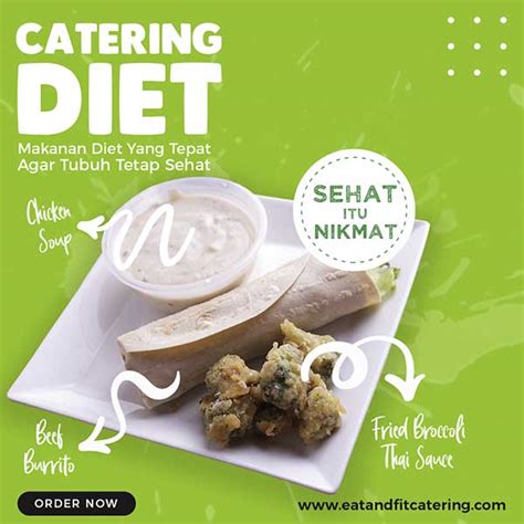 Paket Diet Gizi Seimbang Untuk Turun Bb Eat And Fit Catering Catering