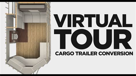 Cargo Trailer Camper Conversion Pre Build Virtual Tour Youtube