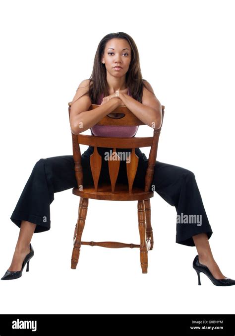 Sitting On Chair Backwards