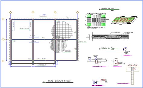 Structural Design Of Ceiling Plan For Office Dwg File Cadbull