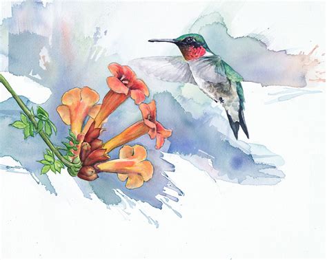 Biologist By Day Paints Watercolor Birds By Night Demilked