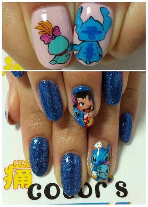 Son dibujos que están en tendencia para este año 2016. Uñas stich | Uñas | Pinterest | Diseños de uñas, Manicuras ...