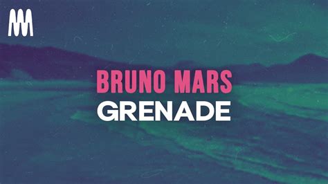 Bruno Mars Grenade Lyrics Youtube