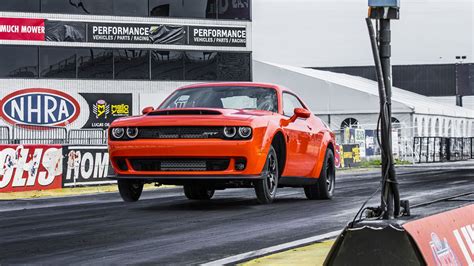 No Es Más Rápido Que Un Dodge Challenger Srt Demon 2018 Foto