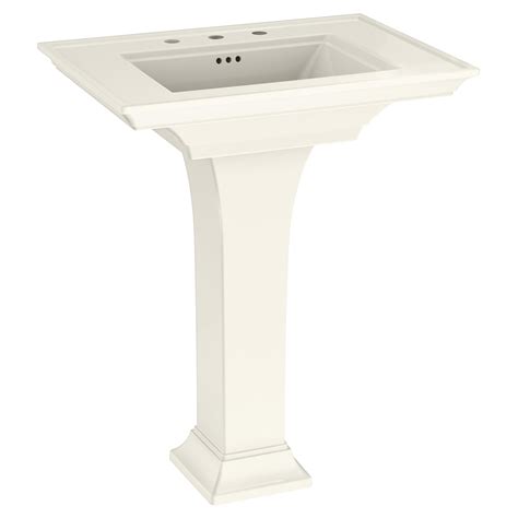 American Standard Town Square S 8 Inch Widespread Pedestal Sink Top And