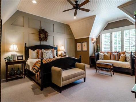 One wall in your bedroom will likely serve better as an accent wall than the other three. Elegant Lodge Style in Georgia
