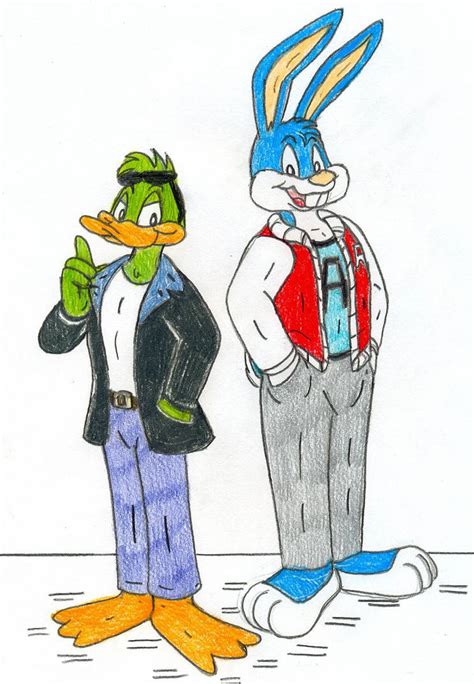 All Grown Up Plucky And Buster By Jose Ramiro On Deviantart