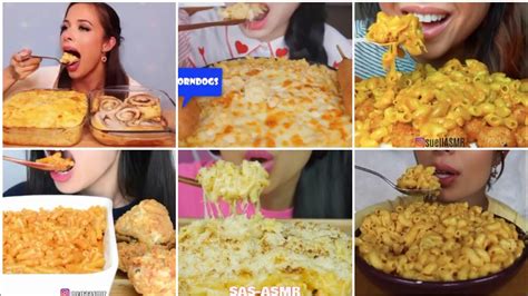 Mac And Cheese Compilation Jane Asmr Sas Asmr Asmr Phan Zach Choi Mukbang Hongyu Lychee