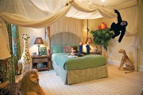 Charming Kids Bedroom Ideas With Jungle Theme To Try07 Kids Jungle