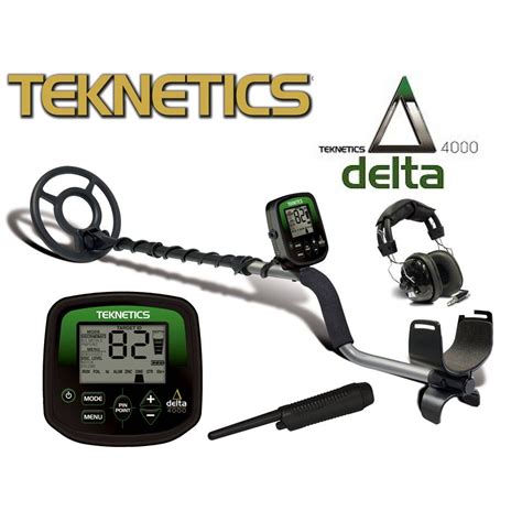 Teknetics Delta 4000 Gwp Headphone And Pinpointer Metalix Metal