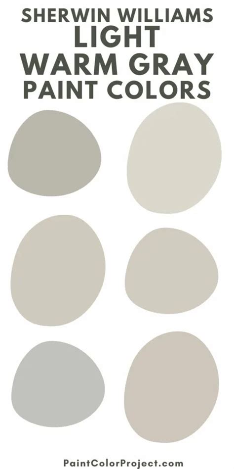 The 17 Best Sherwin Williams Warm Gray Colors The Paint Color Project