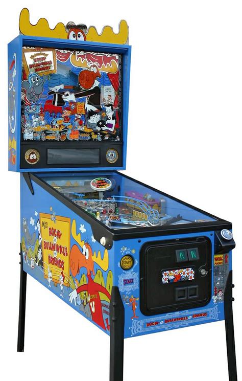 The Adventures Of Rocky And Bullwinkle Pinball Machine Liberty Games