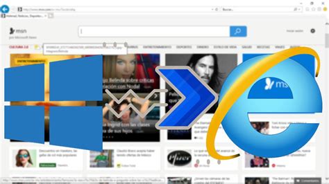 ¿como Utilizar Internet Explorer 9 O Inferior Con Windows 10microsoft