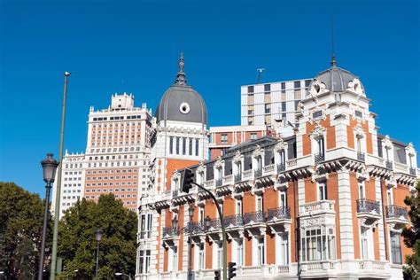 Typical Buildings In Madrid Spain Stock Photo Image Of Famous