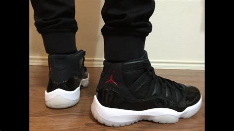 Check out the air jordan 11 low concord on goat: Air Jordan Retro 11 72-10 on feet review - YouTube