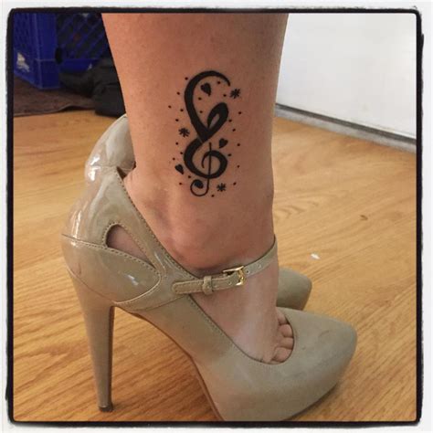 For example, a pianist might choose a treble clef or related musical symbol, in order to honor the joy of playing music. 24+ Music Note Tattoo Designs, Ideas | Design Trends - Premium PSD, Vector Downloads