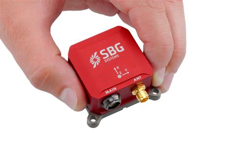 The New Ellipse Series Sensors From Sbg Systems Replace The Ig 500