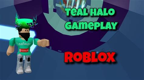 Tower Of Hell Teal Halo Gameplay Roblox Youtube