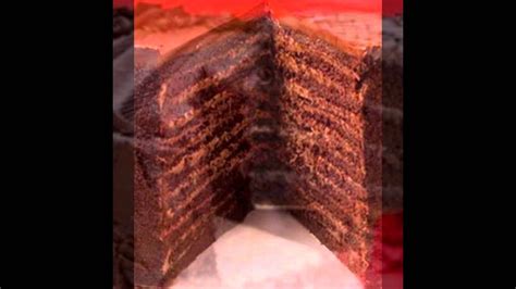 12 Layer Chocolate Cake Recipe Youtube