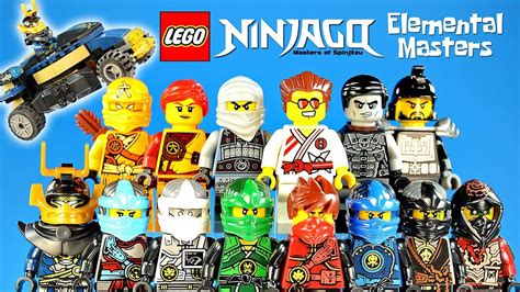 Lego Ninjago Elemental Masters Set Bonus Unofficial Lego Minifigures W