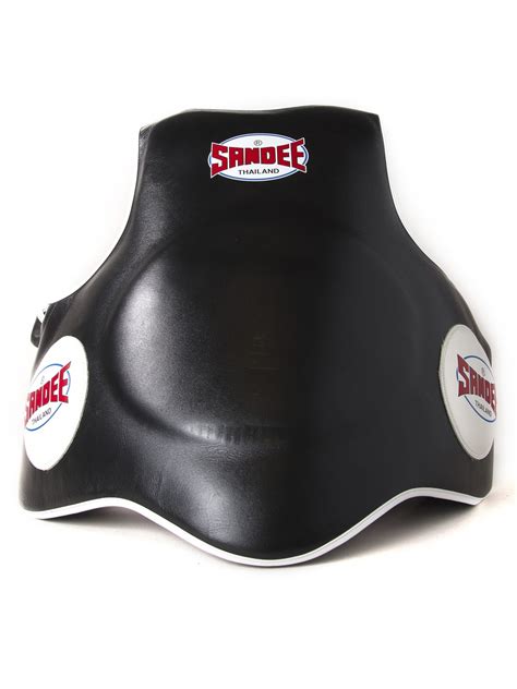 Sandee Leather Black And White Full Body Pad