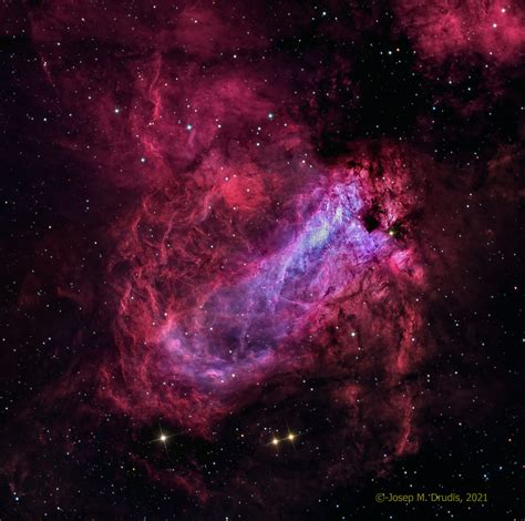 Messier 17 The Omega Nebula Astrodrudis