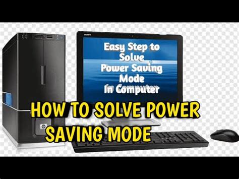 With this key still pressed, click or tap the power button and, in the menu that opens, click restart. How to Fix Power Saving Mode in Computer - YouTube