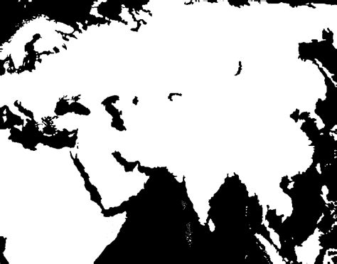 Blank Map Of Eurasia