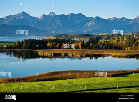 Lake Forggensee Allgaeu Bavaria High Resolution Stock Photography And