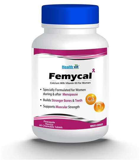 This quora answer is very interesting, too: HealthVit Femycal Calcium and Vitamin D3 Tablets 60 no.s ...