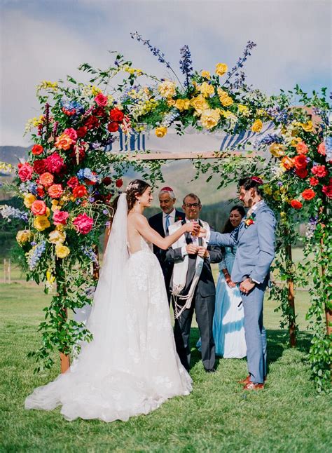 35 Chuppah Ideas For A Jewish Wedding Ceremony