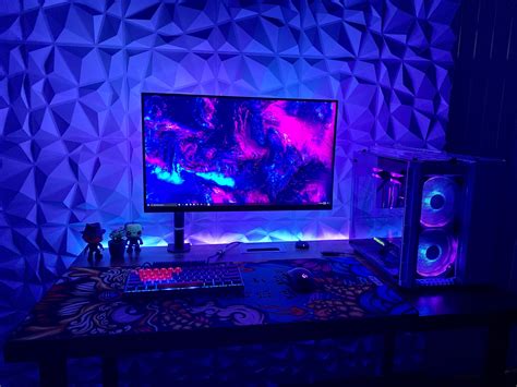 Added 3d Wall Panels Today 3d Wall Panels Gaming Room Setup Video