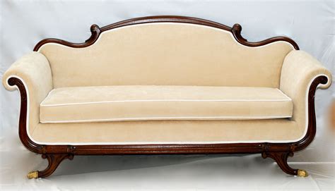 Reupholstered Victorian Style Sofa
