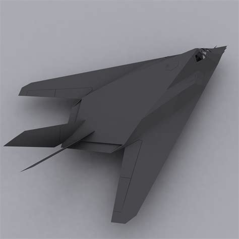 Learn about this classic fighter airplane. usa f117 nighthawk 3d model