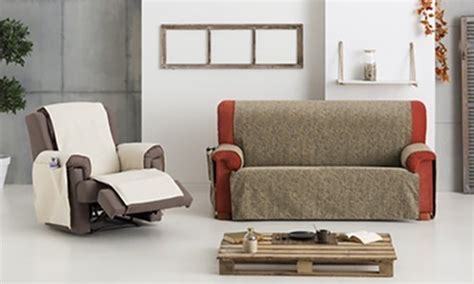 Diseño y tejidos modernos y elegantes: Fundas de Sofá para todo tipo de sofá. Útiles para dueños ...