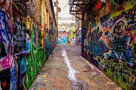Graffiti Alley In Baltimore Maryland 776106 Stock Photo At Vecteezy