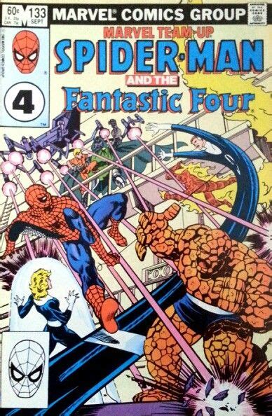 Spiderman Meets The Fantastic Four 1983 Marvel Comics Comic Book