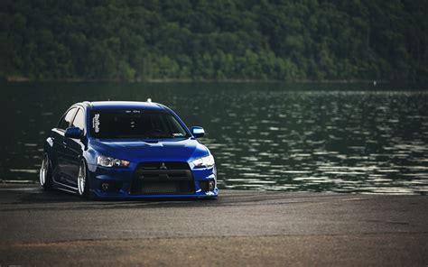 Mitsubishi Evolution X Hd Wallpapers Backgrounds Wallpaper Abyss