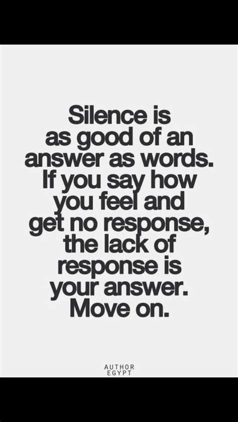 As a general rule, you should wait 2 weeks to a month before making any contact with your ex. Sometimes silence speaks volumes, ssshhh | Short ...