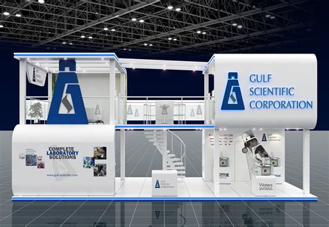 Gulf Scientific Corporation Exhibition Stand Design On Behance