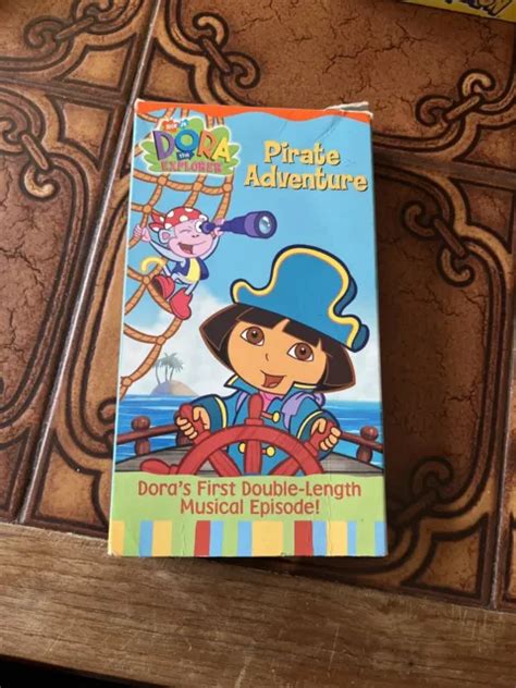 Dora The Explorer Pirate Adventure Vhs 2004 Nick Jr 449 Picclick